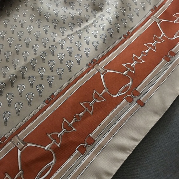 J. D`Ormont Equestrian Print Scarf - Picture 6 of 15